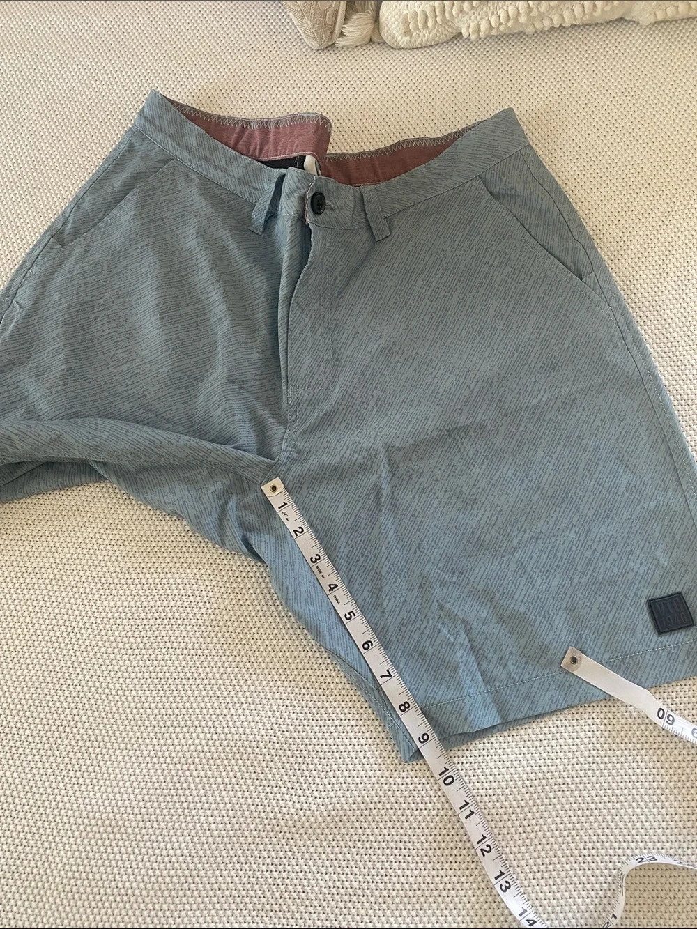 VTG 1946 Men’s Coastal Performance Stretch Shorts Blue Size 36 Resort Golf